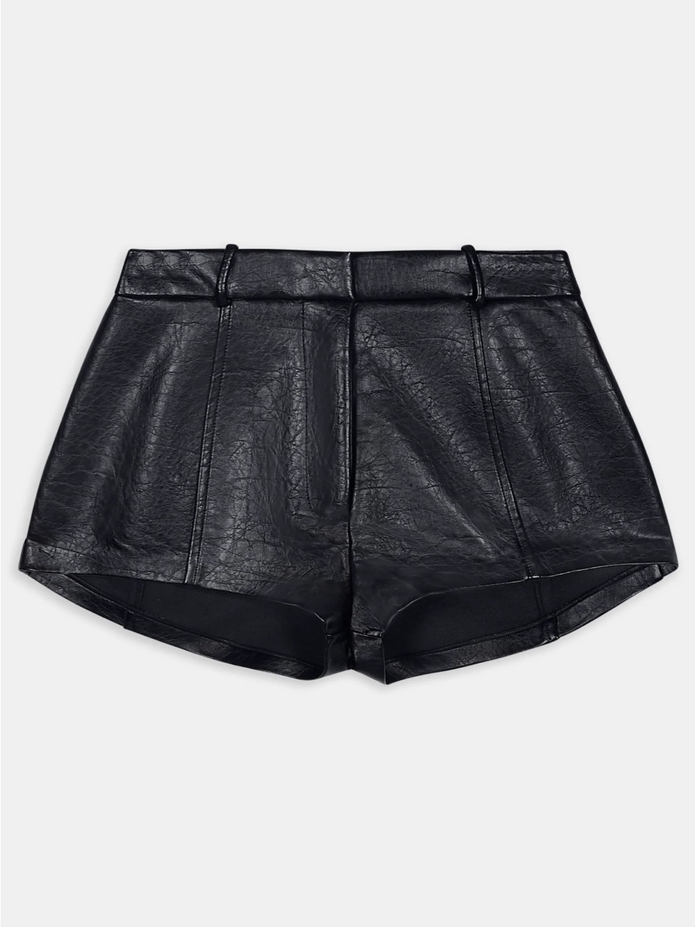 Because of Alice Leather Micro Shorts - Picture 4 of 4
